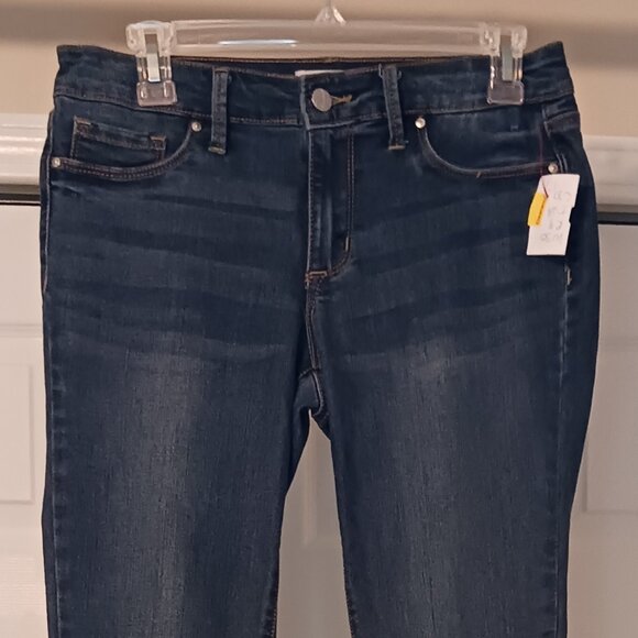 #297 2/$15 - Jessica Simpson Blue Kiss Me Skinny Jeans Size 4 - Picture 3 of 7